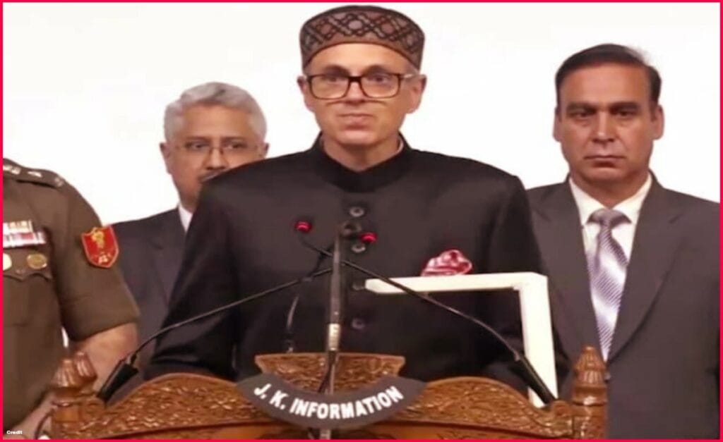 CM Omar Abdullah Oath-LIVE