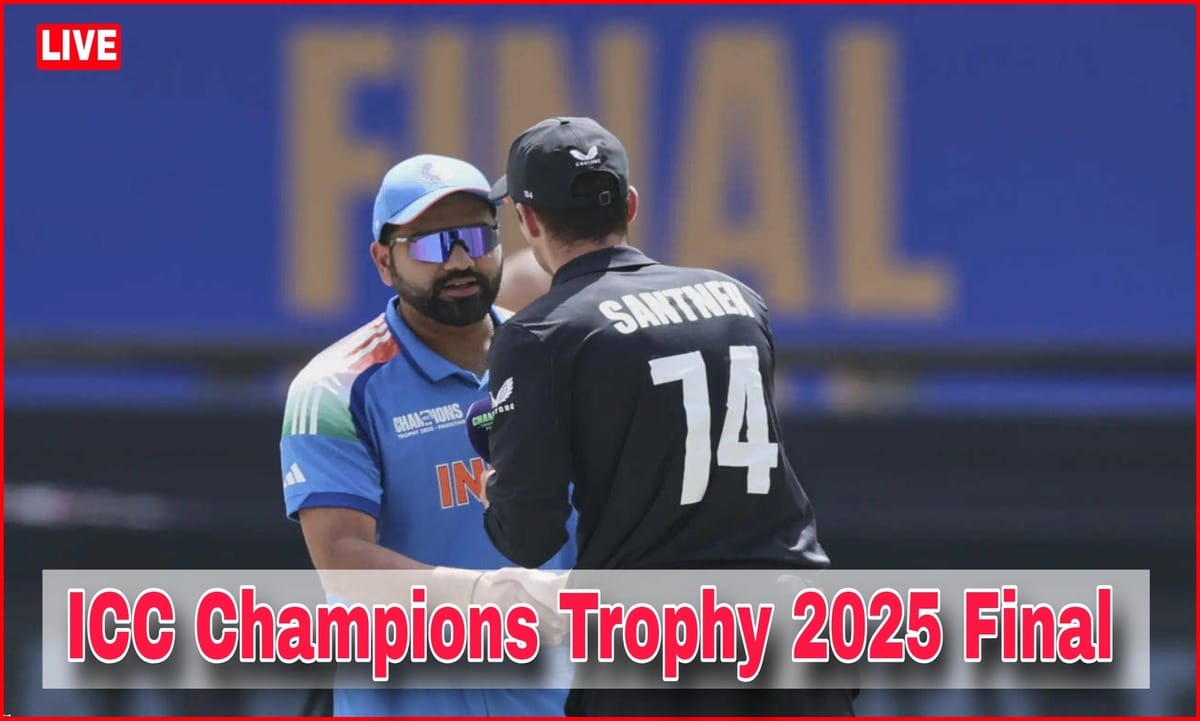 IND vs NZ Final 25 LIVE