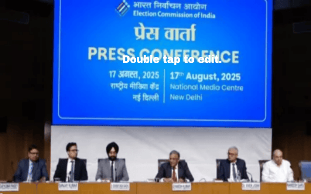 ECI Press Conference Live