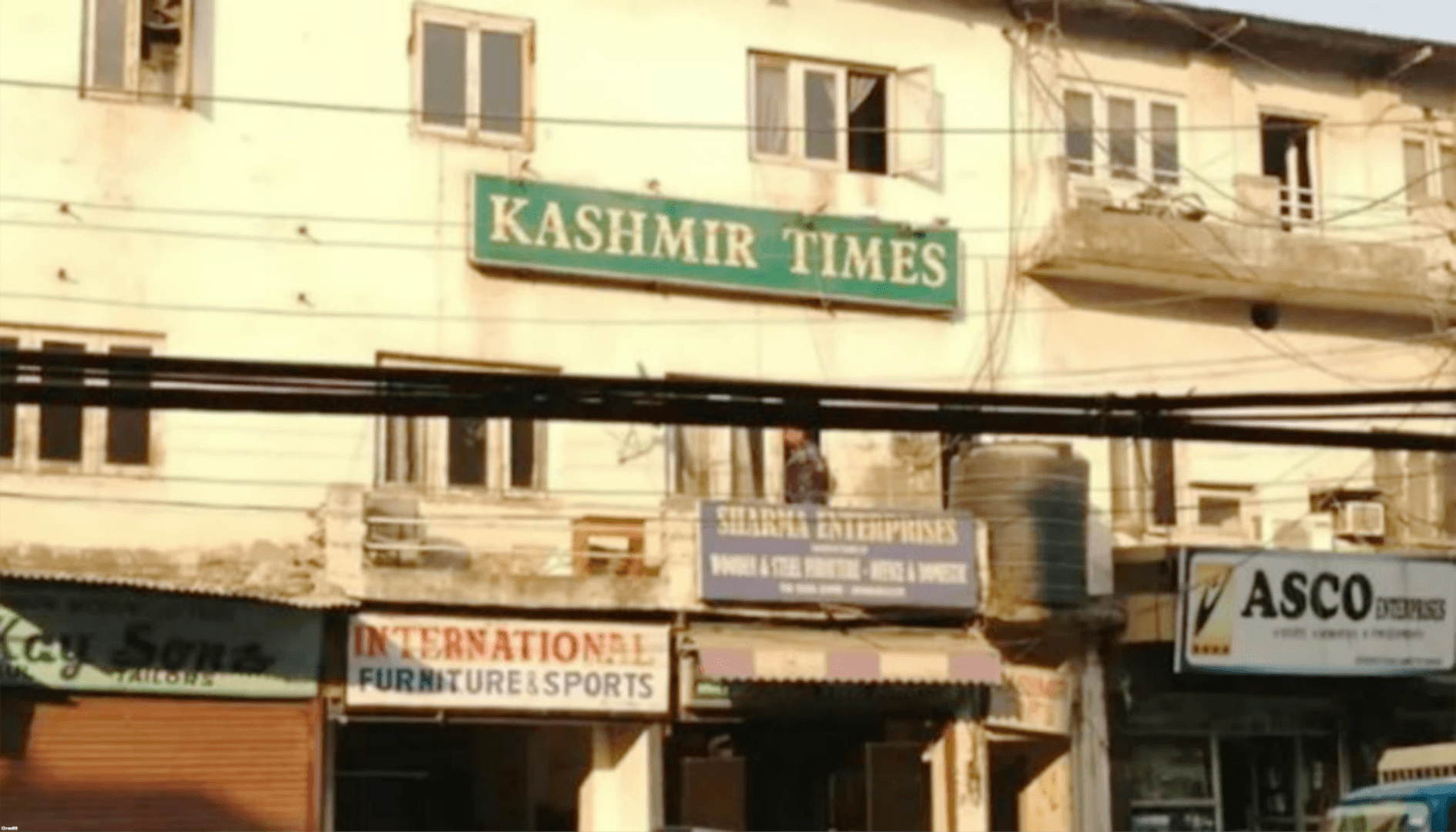SIA raid at Kashmir Times