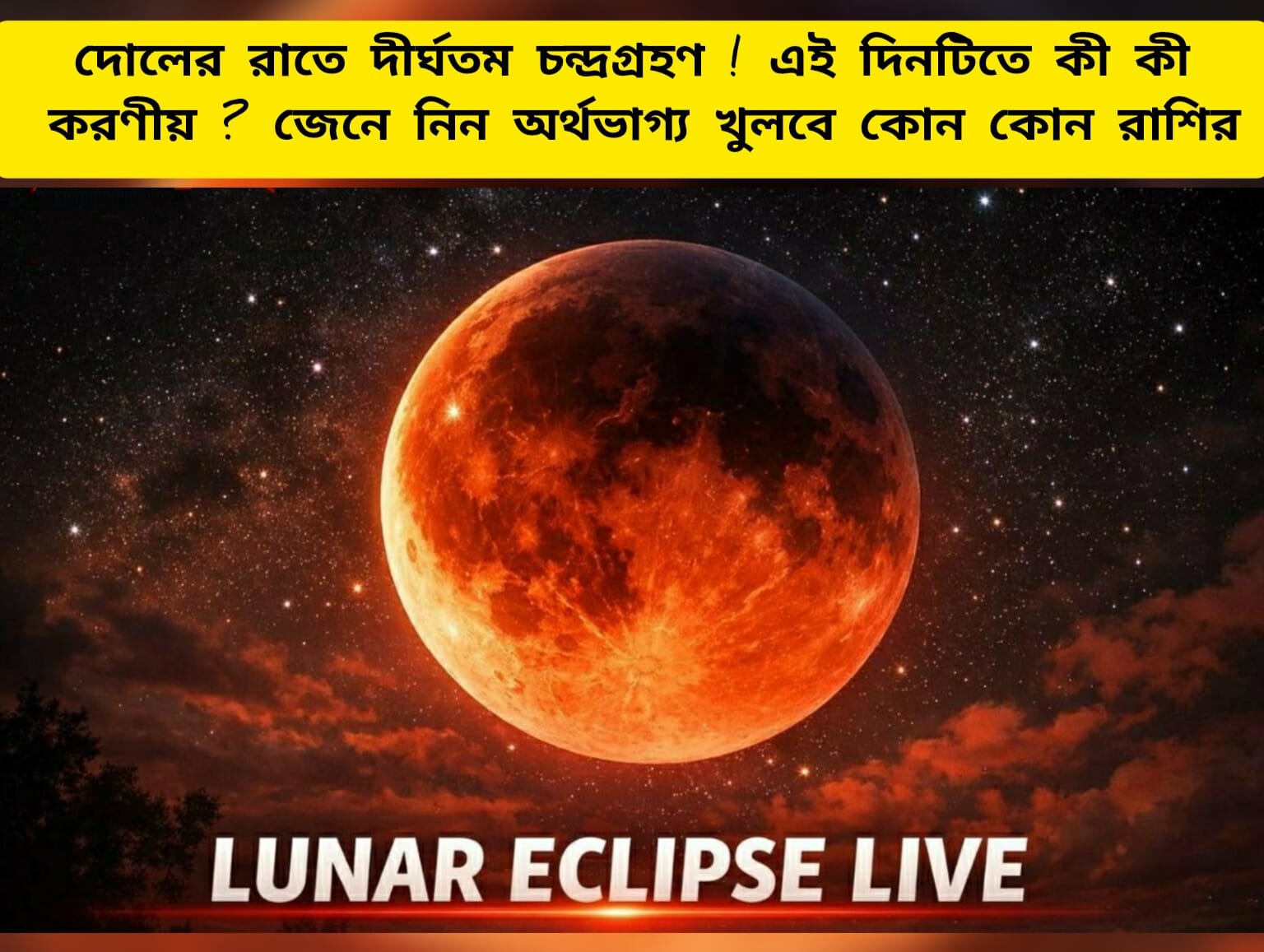 Lunar eclipse